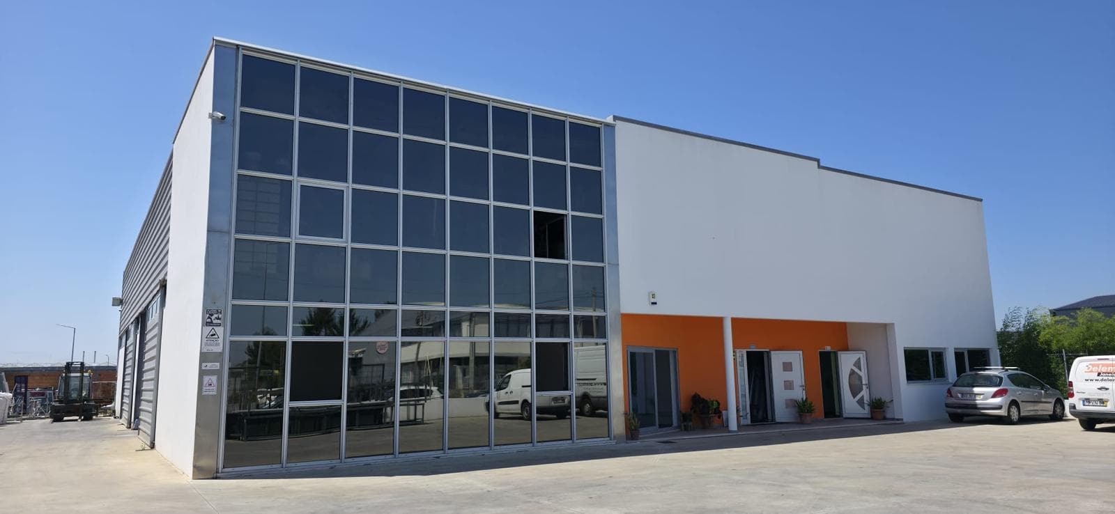 Fachada da unidade de produção Deleme em Cantanhede