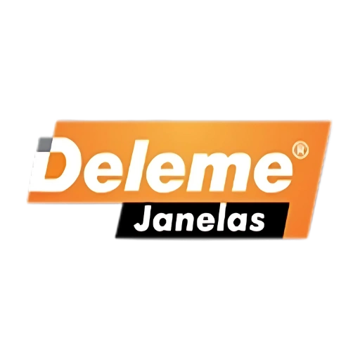 Logótipo Deleme Janelas - Especialistas em janelas PVC de alta eficiência
